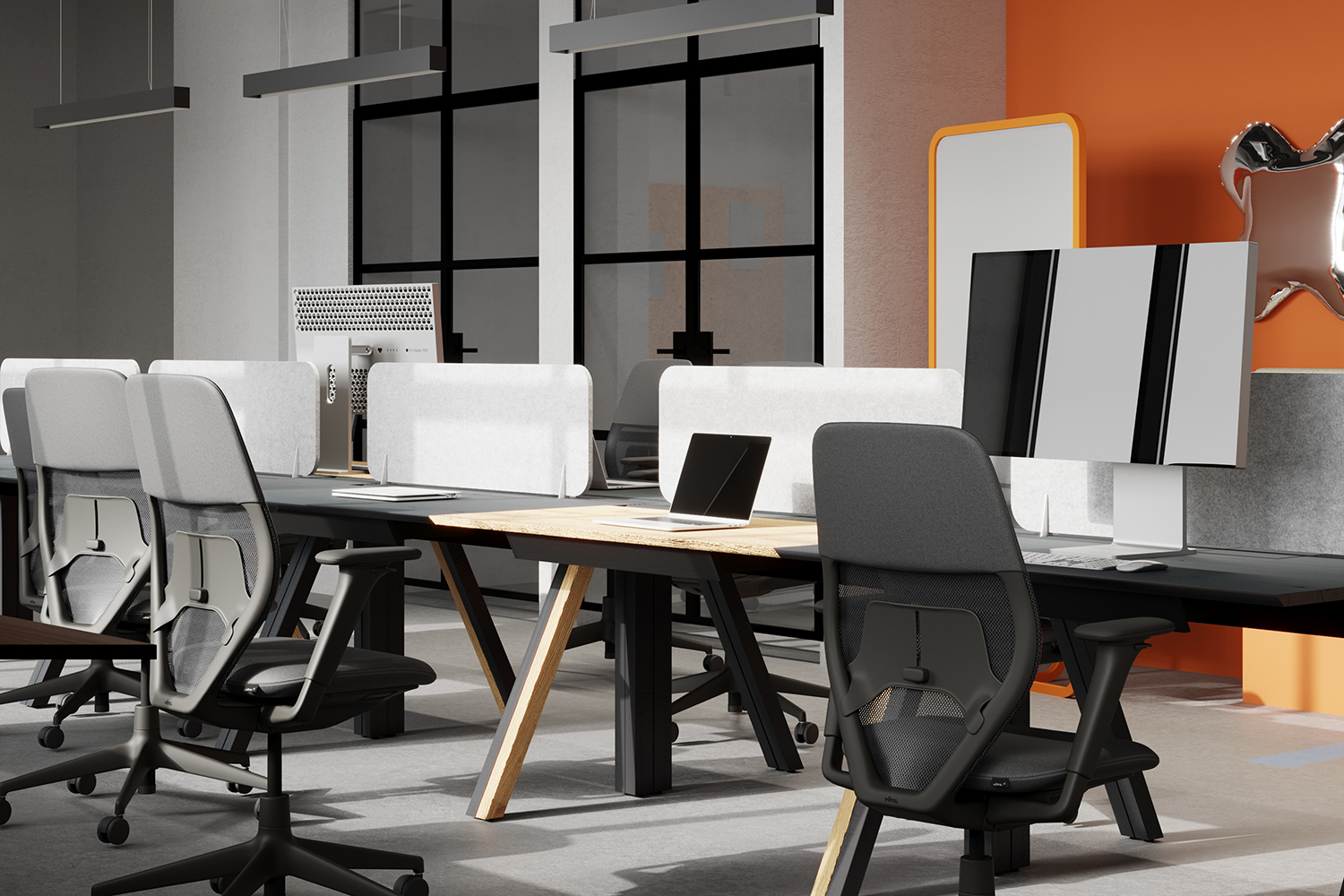 Plane M Стол письменный Дуб Натуральный