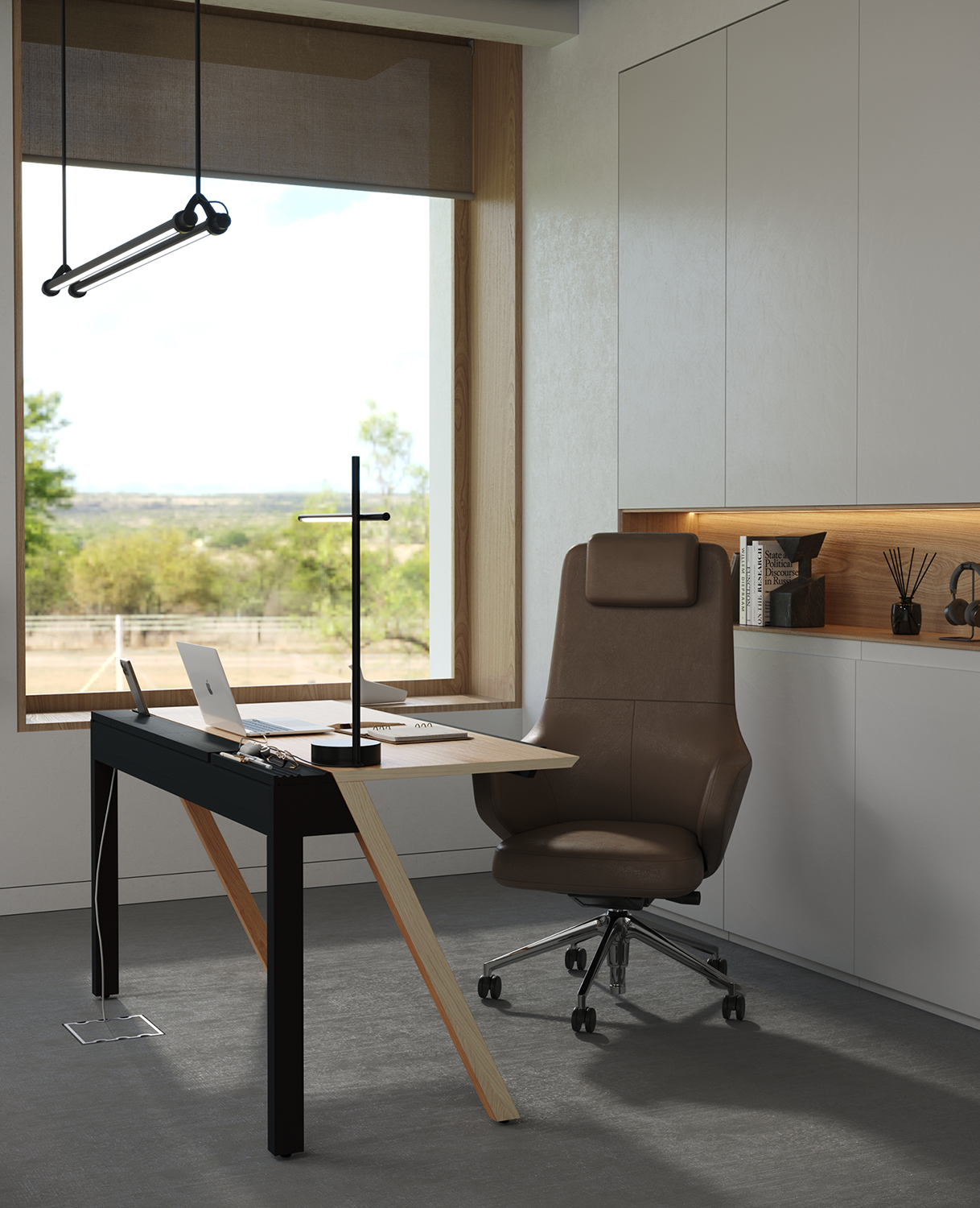 Plane M Стол письменный Дуб Натуральный